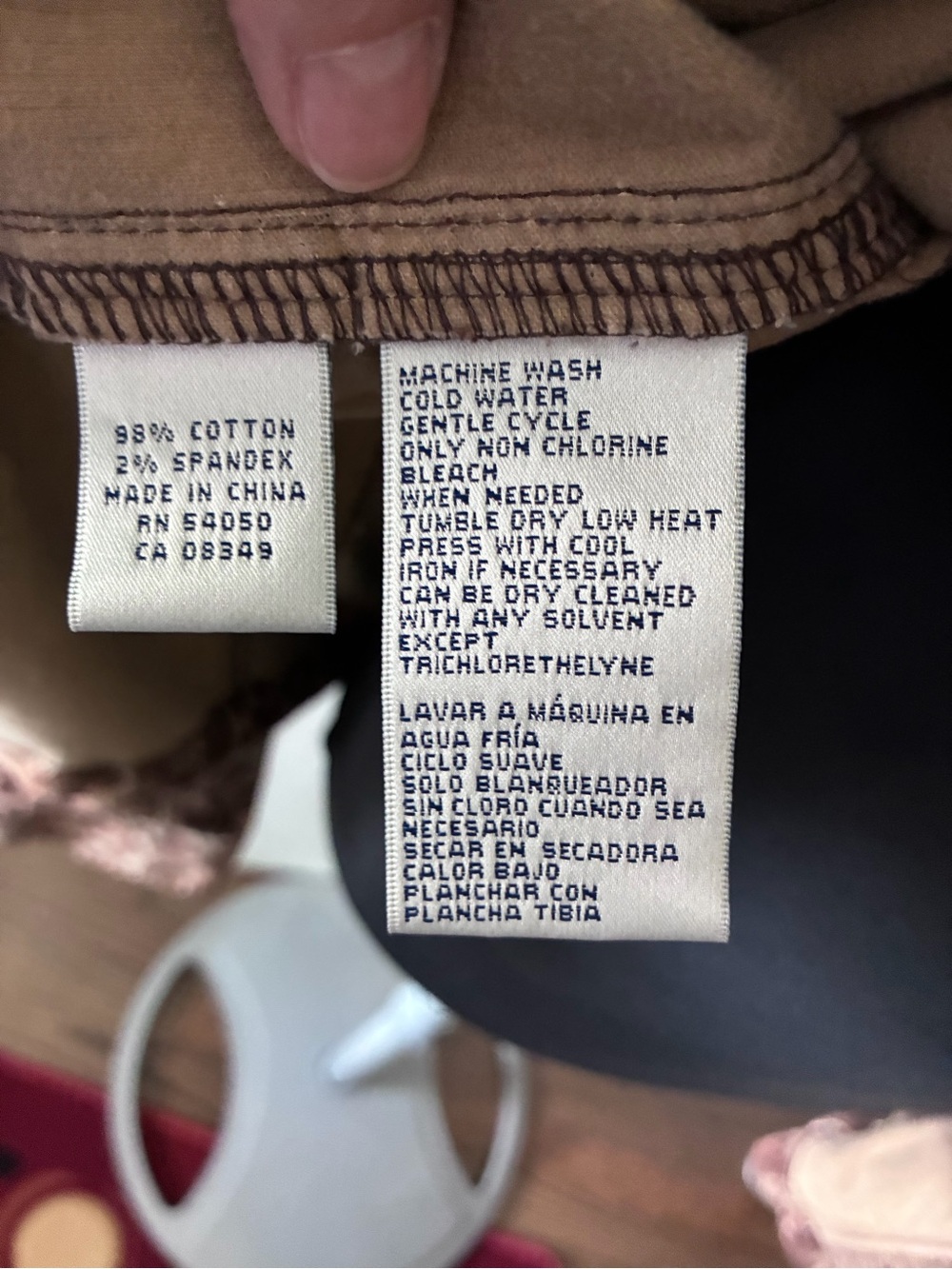 Brown Corduroy Patterned Women's Jacket - Picture 5 of 6